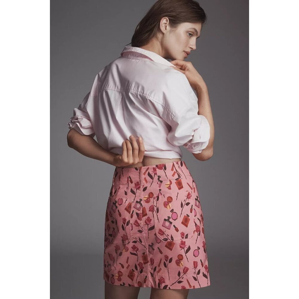 The Anisa Makhoul Colette Mini Skirt by Maeve 2X - Picture 2 of 3